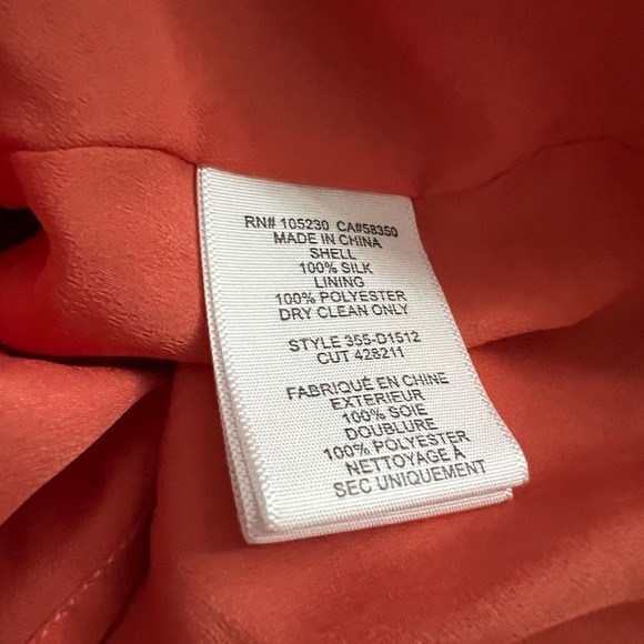 Joie Orange Moni dress size M - Picture 6 of 7